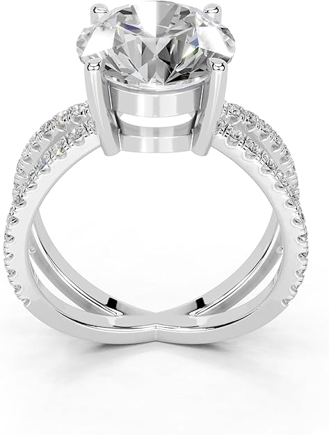 Split Shank Diamond engagment ring